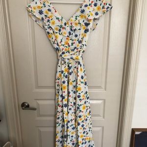 Floral maxi dress